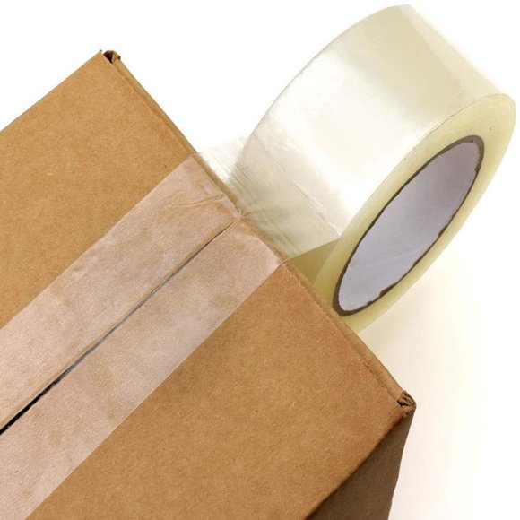 HD Clear Packaging Tape 6 ROLLS 2"x110 Yards 2Mil Heavy Duty tape Office - Picture 2 of 7